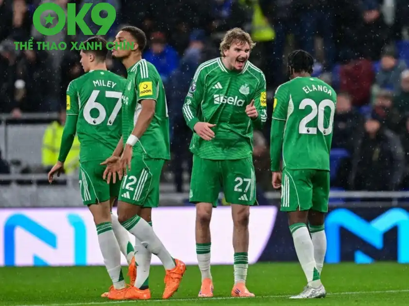 Newcastle vừa giành chiến thắng ấn tượng với tỉ số 4-1 trước Everton (Ảnh: ESPN) Newcastle vừa giành chiến thắng ấn tượng với tỉ số 4-1 trước Everton (Ảnh: ESPN)