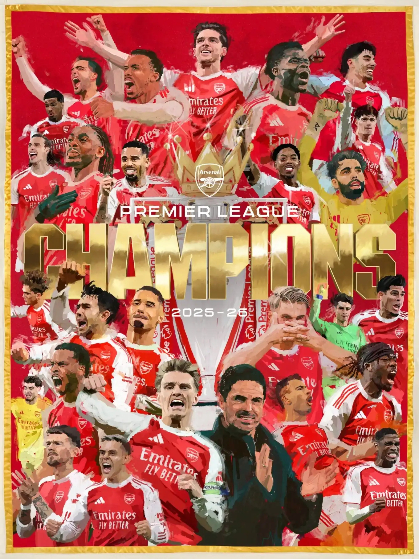 Arsenal đăng quang lần đầu tiên kể từ mùa giải 2003/04 Arsenal đăng quang lần đầu tiên kể từ mùa giải 2003/04